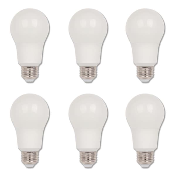 Westinghouse Bulb LED Dimmablemable 9W 120V A19 Omni 4000K Cool White E26 Med Base, 6PK 5077120 - main